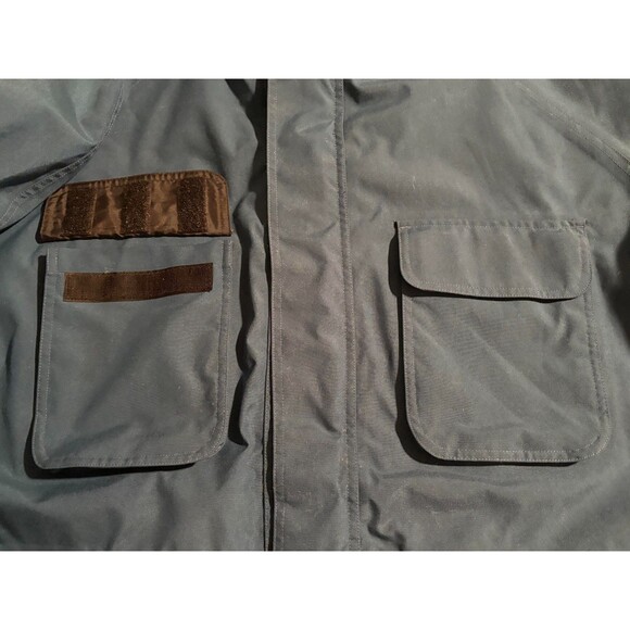 Cabelas Gore Tex Hooded Jacket Mens 3XL Tall Fishing Blue Guidewear Waterproof - Picture 4 of 10